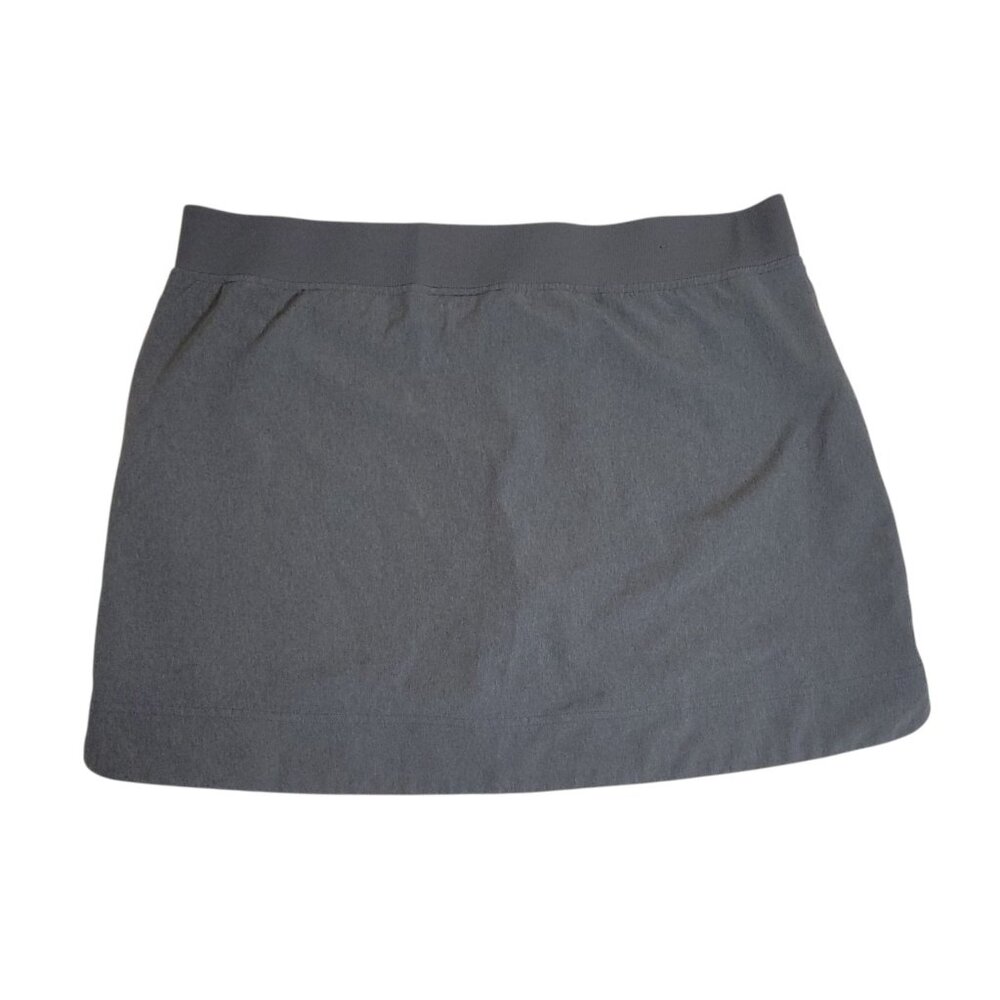 32 Degrees Cool Womens Gray Skort XL With Stretch Waistband & Inner Shorts - Picture 8 of 9